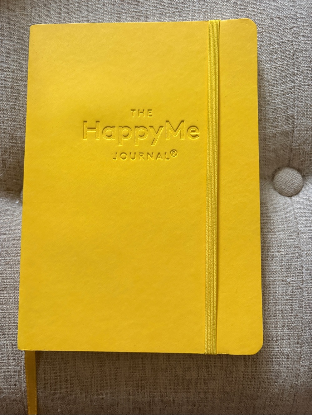 The Journal — Sunny Yellow Softcover Notebook with Elastic Closure
